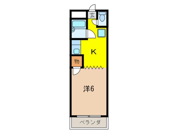 イイダマチハウスの物件間取画像